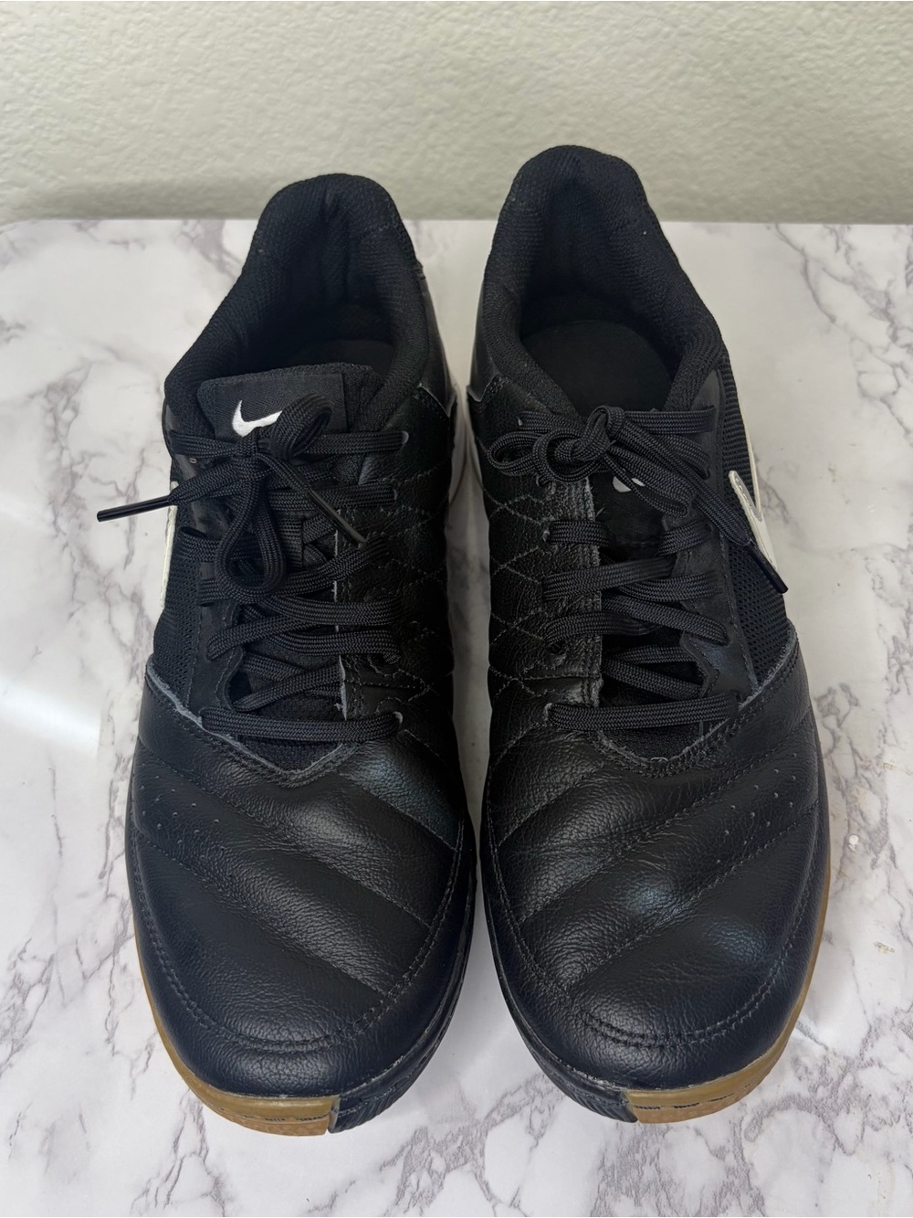 Nike Black Athletic Trainers with Gum Outsole